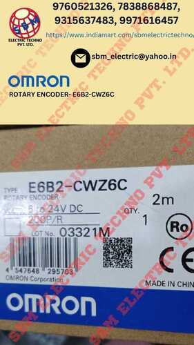 Omron Rotary Encoder, E6B2-Cwz6C 200P/R - Ambient Temperature: -10A C To 70A C Celsius (Oc)