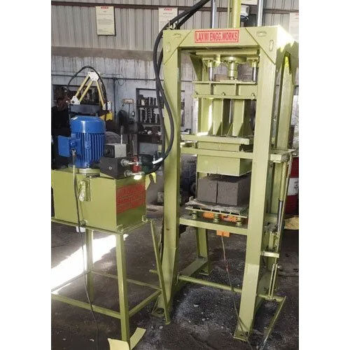 Concrete Brick Making Machine - Color: Green