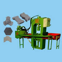 Semi Automatic Paver Block Machine