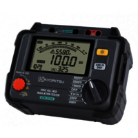 3125a Kyoritsu Insulation Tester - Insulation Resistance Up To 1t, Wide Test Voltage 250v-5000v, Pi/dar Diagnosis Function, Large Display With Backlight