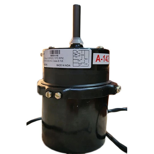 110 Dia Aluminium Cooler Motor With Back Cover - Phase: Double Phase