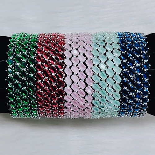 Ladies American Diamond Traditional Bangles - Feature: Fashion