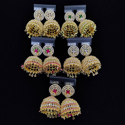 Ladies Designer Jhumka - Earrings Type: Drop Earrings