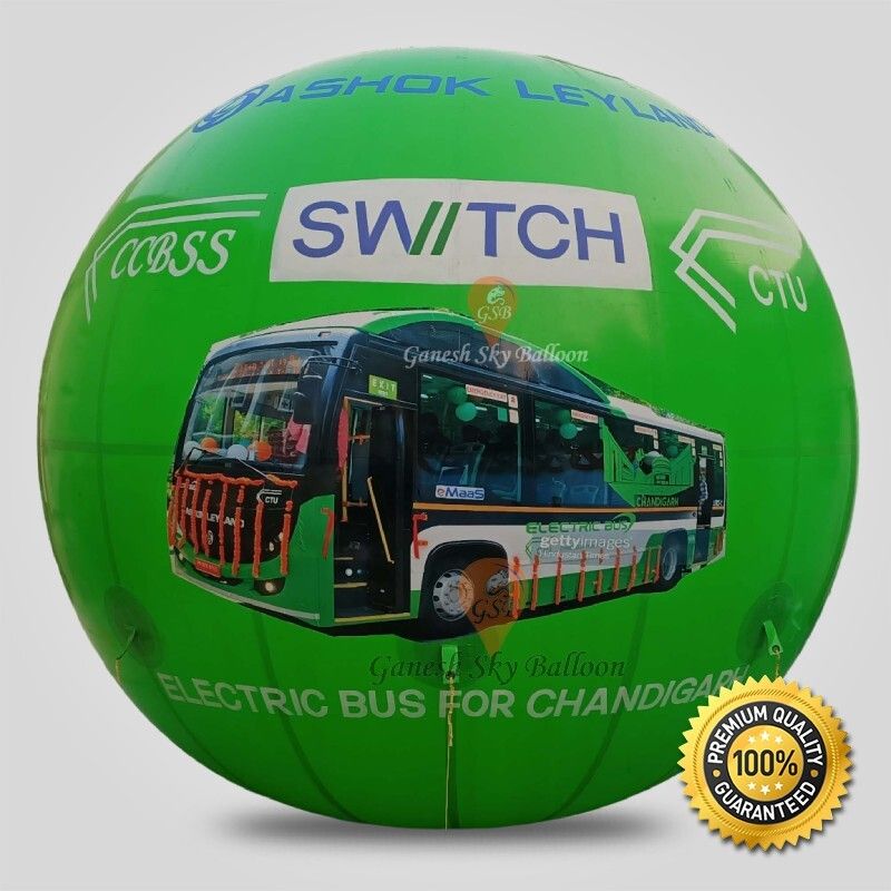 Electric Bus Promotion Sky Balloon