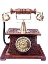 Wooden Telephone Stand - Color: Brown