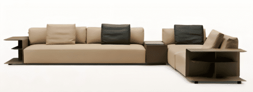 High quality Nordic designer L shape sofa fabric sofa set living room sofas modular