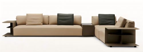 High quality Nordic designer L shape sofa