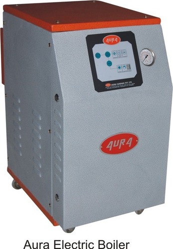 Oil Fired Boiler - Color: Silver