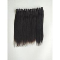 Remy Virgin Indian Temple Donated Human Hair Weft Extensions Curly Straight Wavy Samples