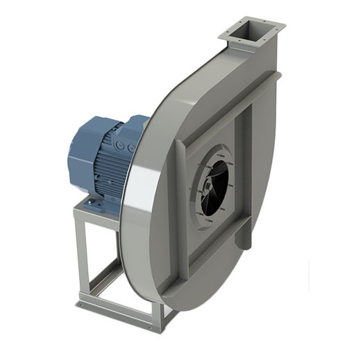 High Pressure Backward Blades Impeller - Blade Material: Steel