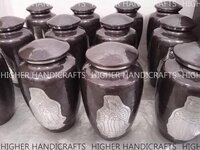 Lady Of Guadalupe Engraved Adult Cremation Urns For Ashes - Metal Adult Urns Wholesale Supplies