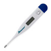 Probe Digital Thermometer - Durable Plastic, Manual Operation, Sleek White Color - Air Cooling System For Fast Accurate Readings In Labs, Homes, And Kitchens