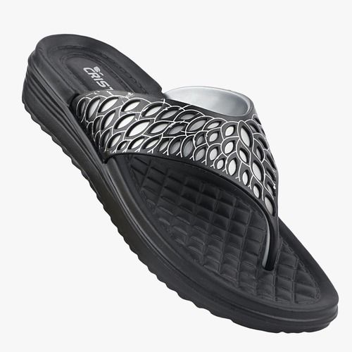 Black Femina Ladies Slipper - Season: Summer