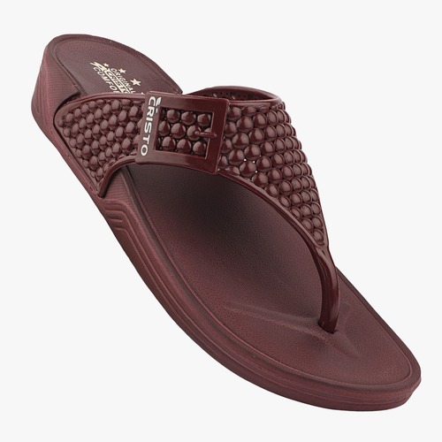 Women's Slipper Crown-1 (Mehroon)