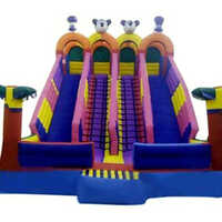 4 Slides Inflatable Bouncy