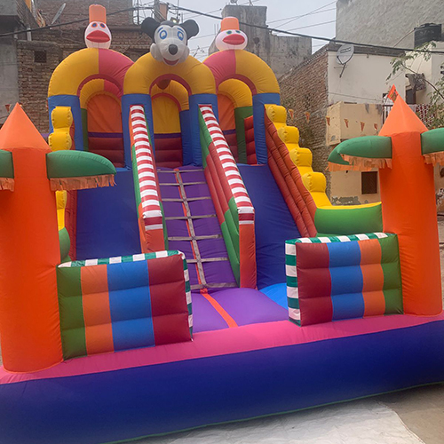 3 Lane Big Inflatable Bouncy