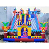 Cartoon Bouncy Inflatable Slider