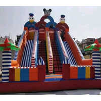 Jumping Inflatable Bouncy Slider