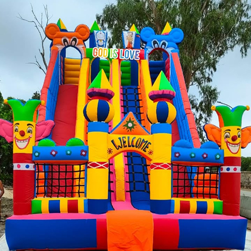 Jumping Inflatable Bouncy Slider
