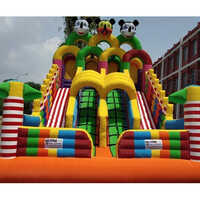 Jumping Inflatable Bouncy Slider