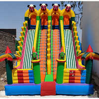 Jumping Inflatable Bouncy Slider