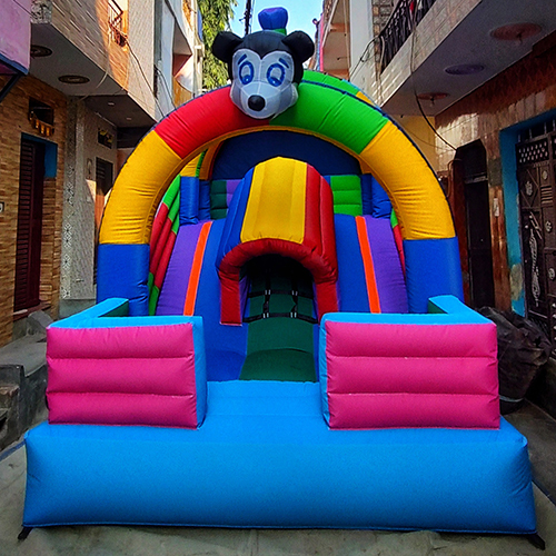 Mickey Mouse Cave Slide Bouncy Inflatable