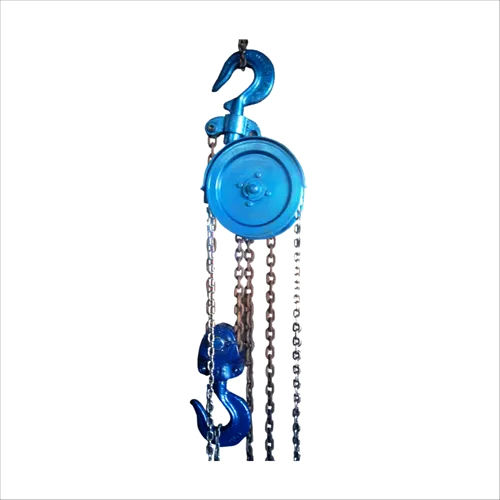 5 Ton Chain Pulley Block - Color: Blue