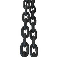 Iron Link Lashing Chain - High-quality Iron, 13mm Size, Black Color | Durable, Versatile Tool For Securing Loads And Lifting Heavy Objects