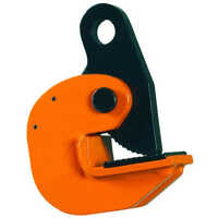 Horizontal Plate Lifting Clamp - Color: Orange And Black