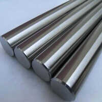 Nickel 200 Rod - Round Shape, Silver Color | Nickel 200 Material, Ideal For Construction Applications