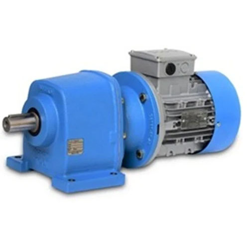 Tgpl Inline Helical Geared Motor - Color: Blue