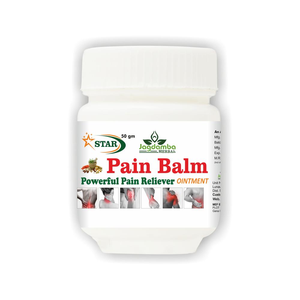 Star Pain Balm - Gel & Cream Formula, For Adult Use, Suggested Dosage, Store in a Cool Place