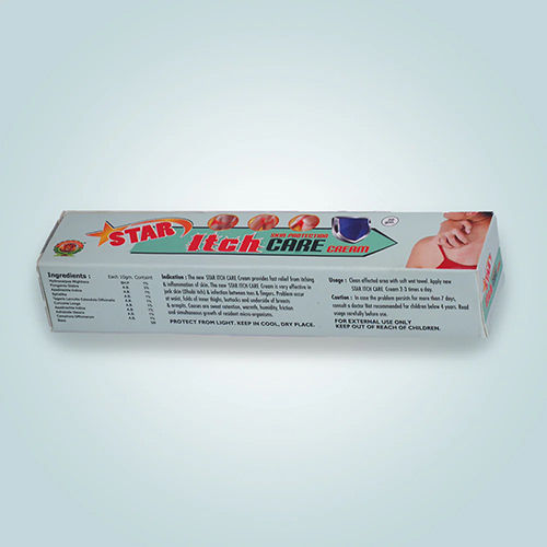 Star Itch Care Cream - Age Group: For Adults