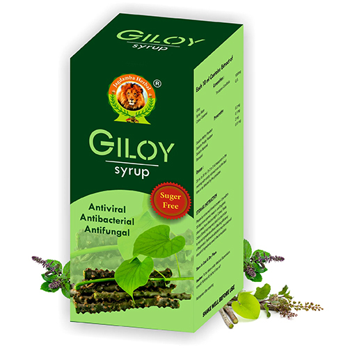 Giloy Syrup - Herbal Tonic & Syrup for Adults | Dosage Suggested, Store in Cool Place