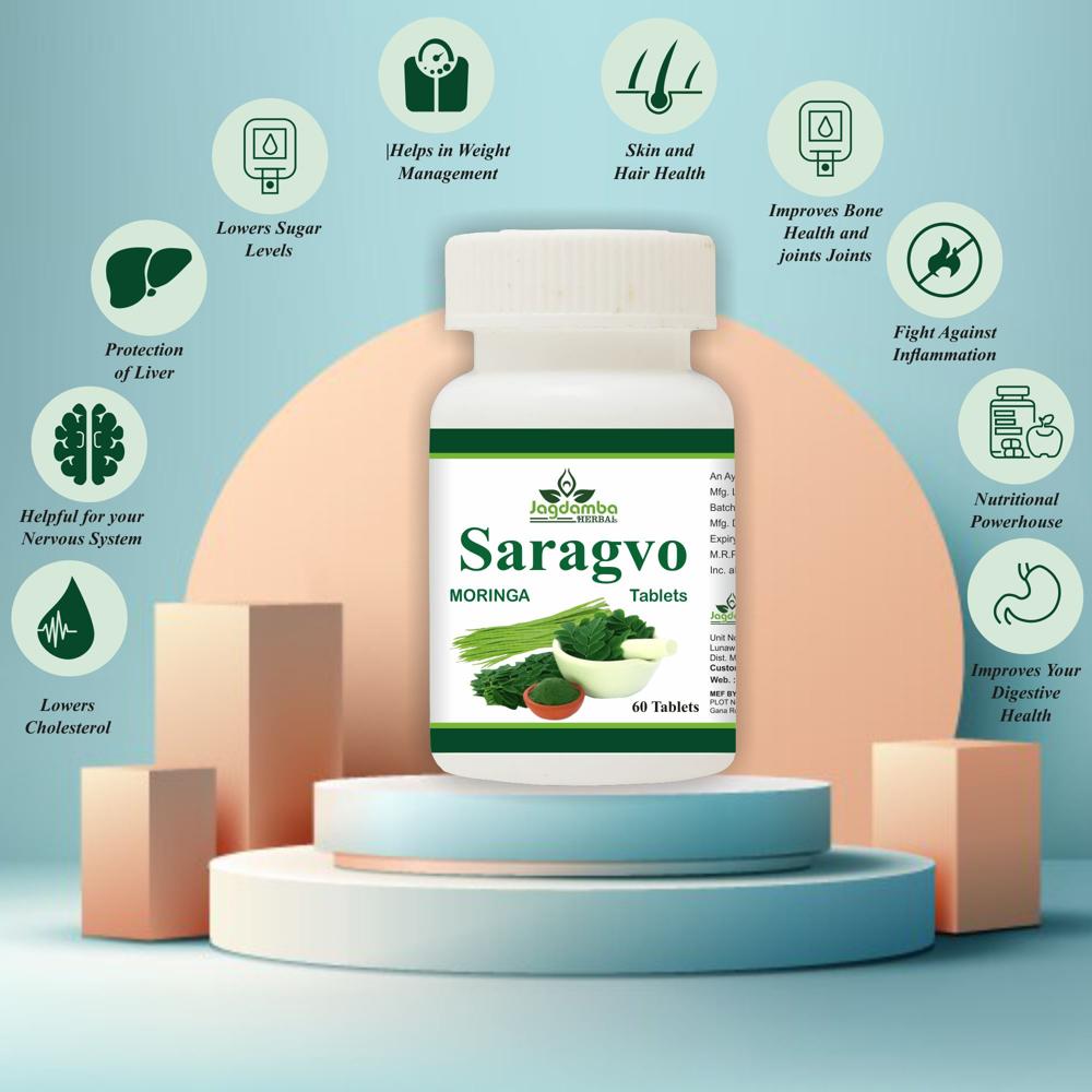 SARAGVO Moringa Tablets