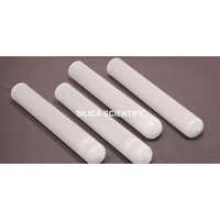 One End Closed Silica Tube - High-quality Plastic, Compact Size, Clarity White Color | Durable Laboratory Testing Tool With Warranty