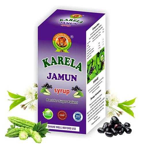 Karela Jamun Syrup - Age Group: For Adults