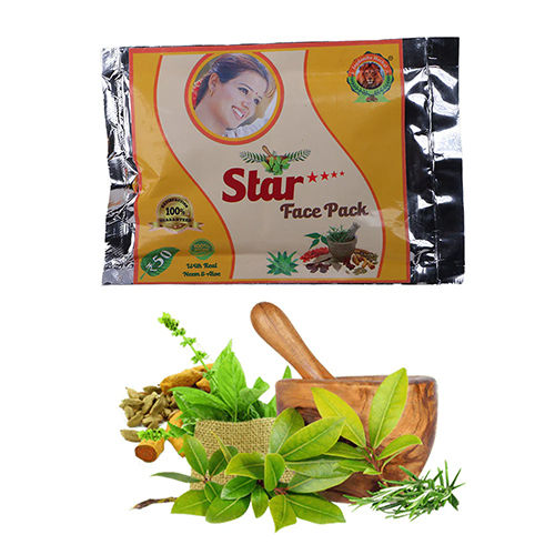 Star Herbal Face Pack - Age Group: For Adults