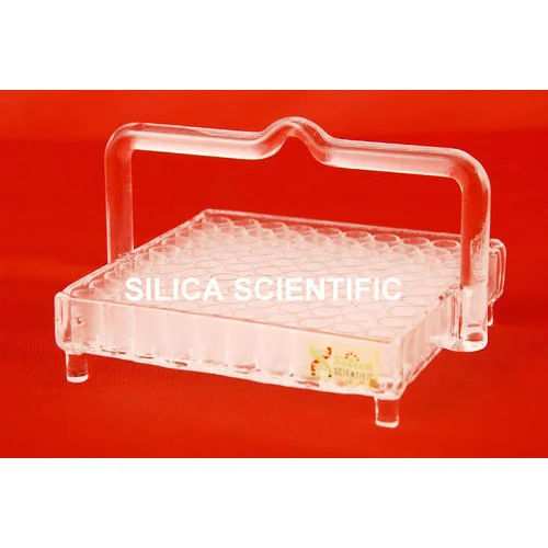 Basket Type Quartz Parting Tray With Thimble - Color: Transparent