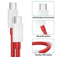 Dash Warp Charge Cable (1Meter) 6.5A C To C Data Sync