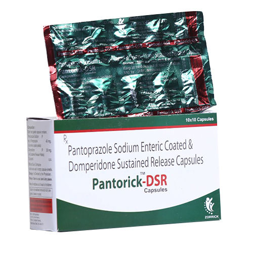 Pantoprazole Sodium Enteric Coated And Domperidone Sustained Release Capsules - Drug Type: General Medicines