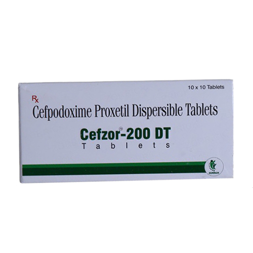 Cefpodoxime Proxetil Dispersible Tablets