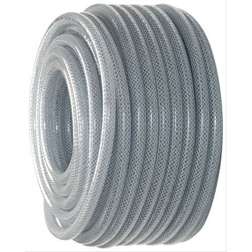 Pvc Braided Air Hose Pipe - Color: Grey