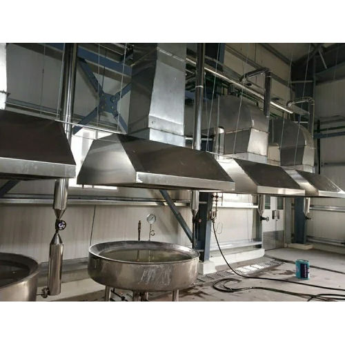 Commercial Kitchen Exhaust Hood - Application: Industrial