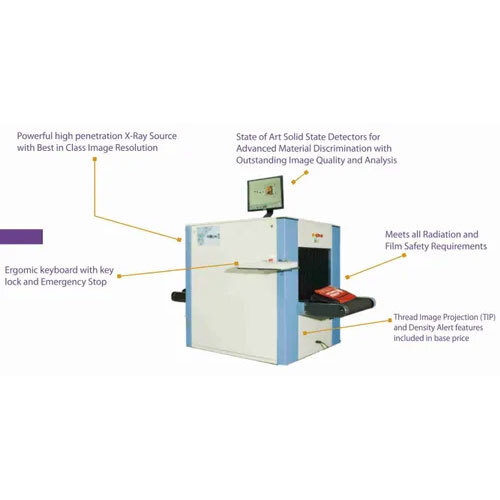 Portable 3D X Ray Baggage Scanner