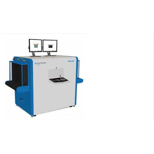 X Ray Luggage Inspection System - Color: Blue And White