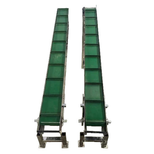 Industrial Belt Conveyor - Color: Green