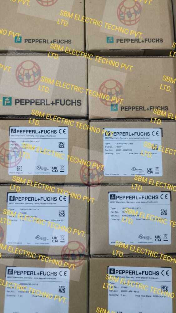 PEPPERL & FUCHS  ULTRASONIC SENSOR, UB2000-F42-U-V15