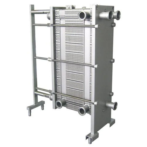 Ss Cladded Plate Heat Exchanger - Color: Silver