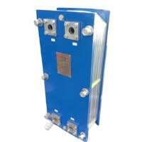Oil Heat Exchanger - Standard Size, Medium-temperature Performance, Blue Color | New, Durable Heat Transfer Solution For Industrial And Commercial Applications